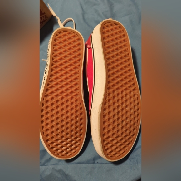 Red Vans-New in Box - Picture 3 of 5